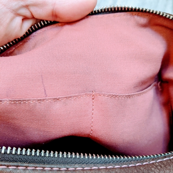 Coach Chelsea Brown Leather Hobo Purse - Picture 12 of 15